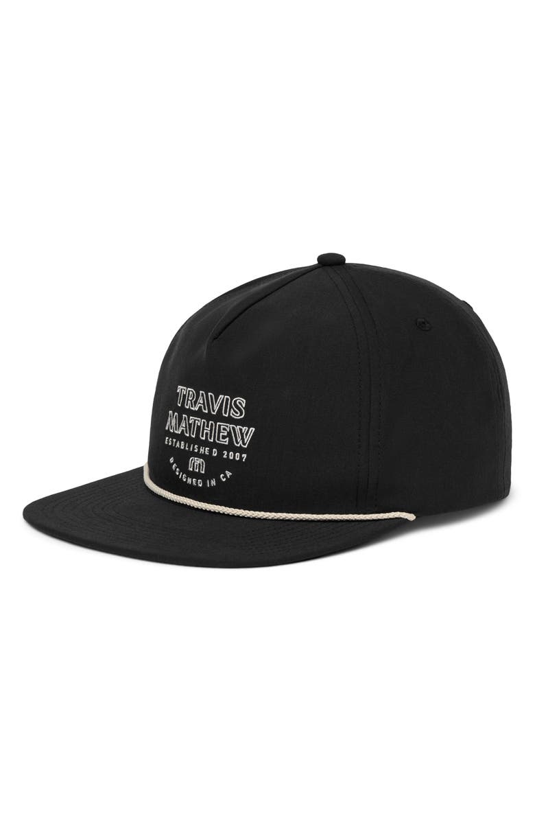 TravisMathew Salted Shore Adjustable Snapback Cap, Main, color,