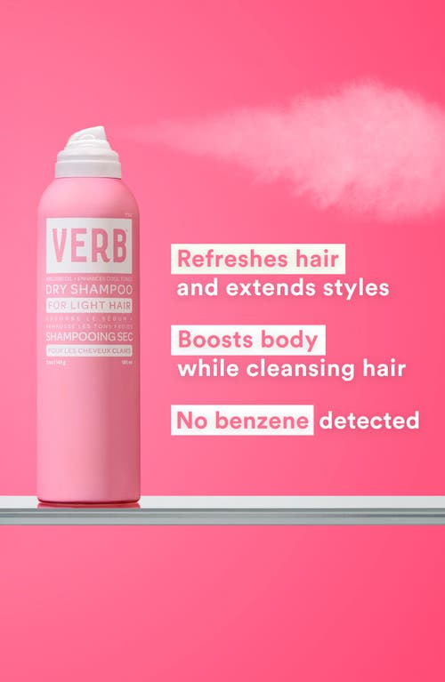 Verb Dry Shampoo Light In Transparent