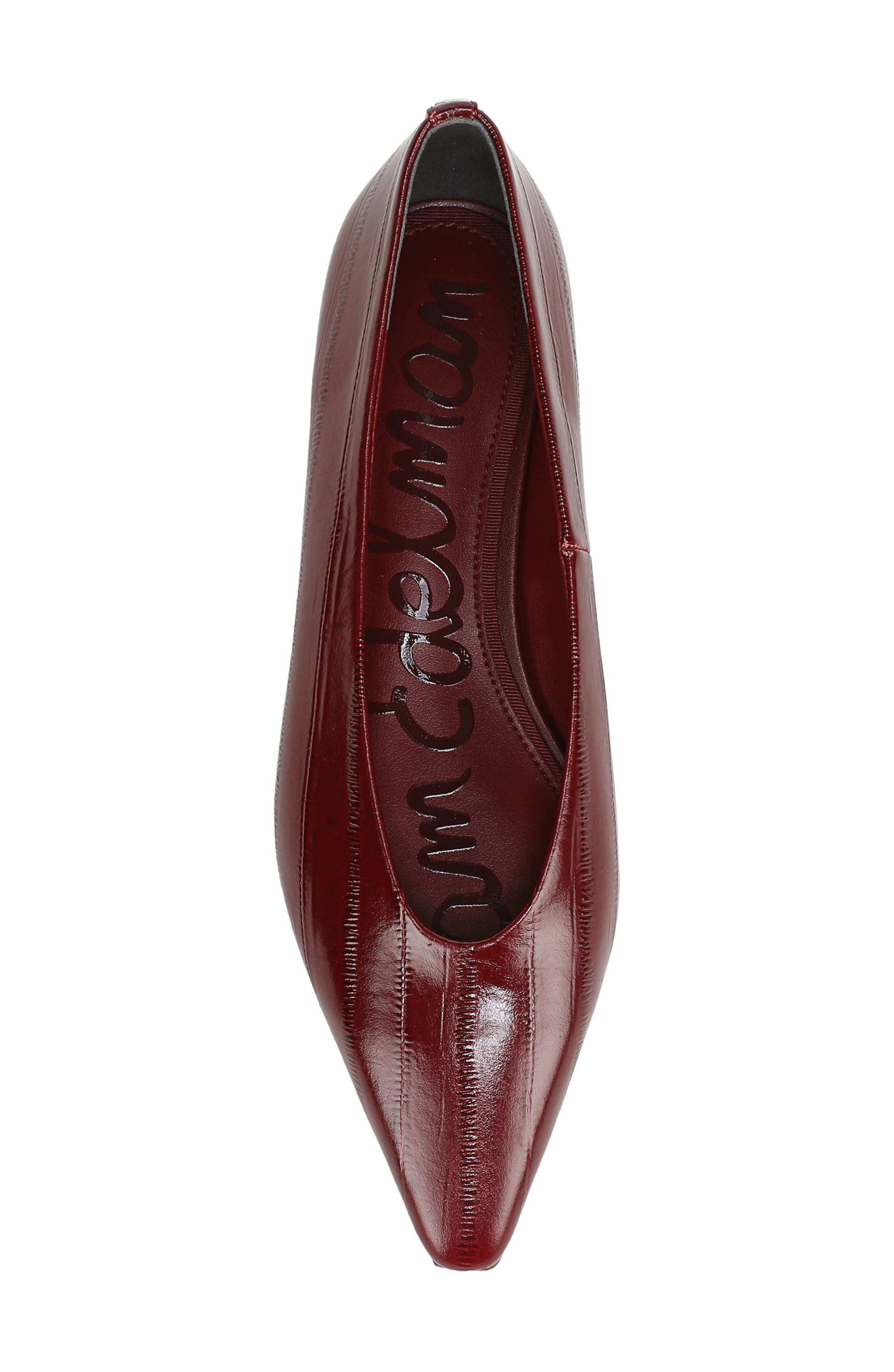 Emory Flat, Alternate, color, CABERNET RED