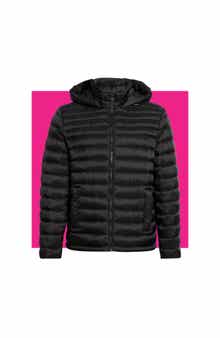 Verizon Water Resistant Hooded Packable Jacket