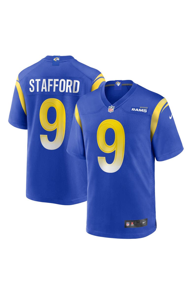 Nike Youth Nike Matthew Stafford Royal Los Angeles Rams Game Jersey, Alternate, color, Royal