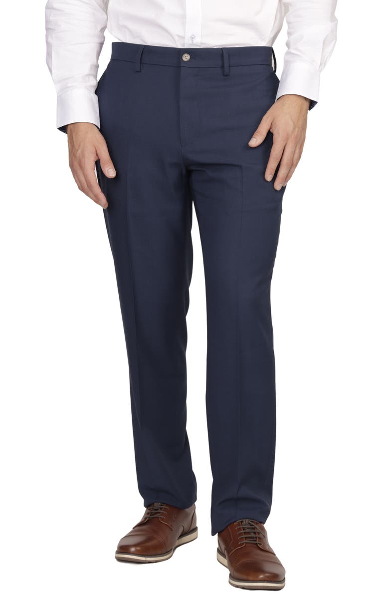 TailorByrd Tailored Dress Pant, Main, color, Navy