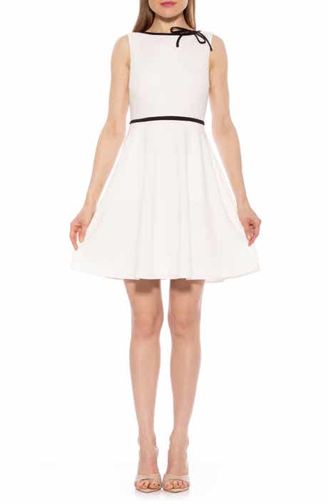 Alexia Admor Ida Fit and Flare Sleeveless Dress