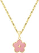 Lily Nily Flower Pendant Necklace