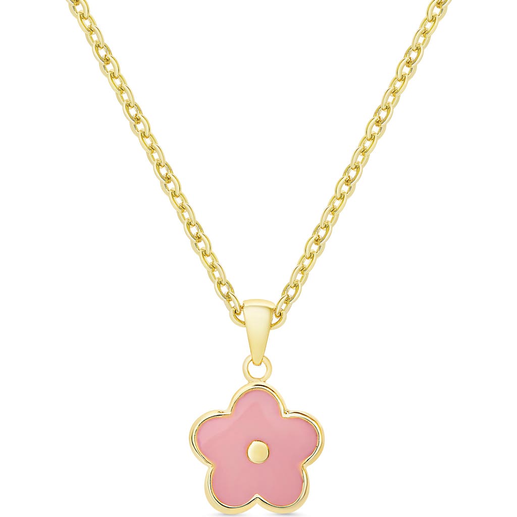 Lily Nily Flower Pendant Necklace in Gold  product