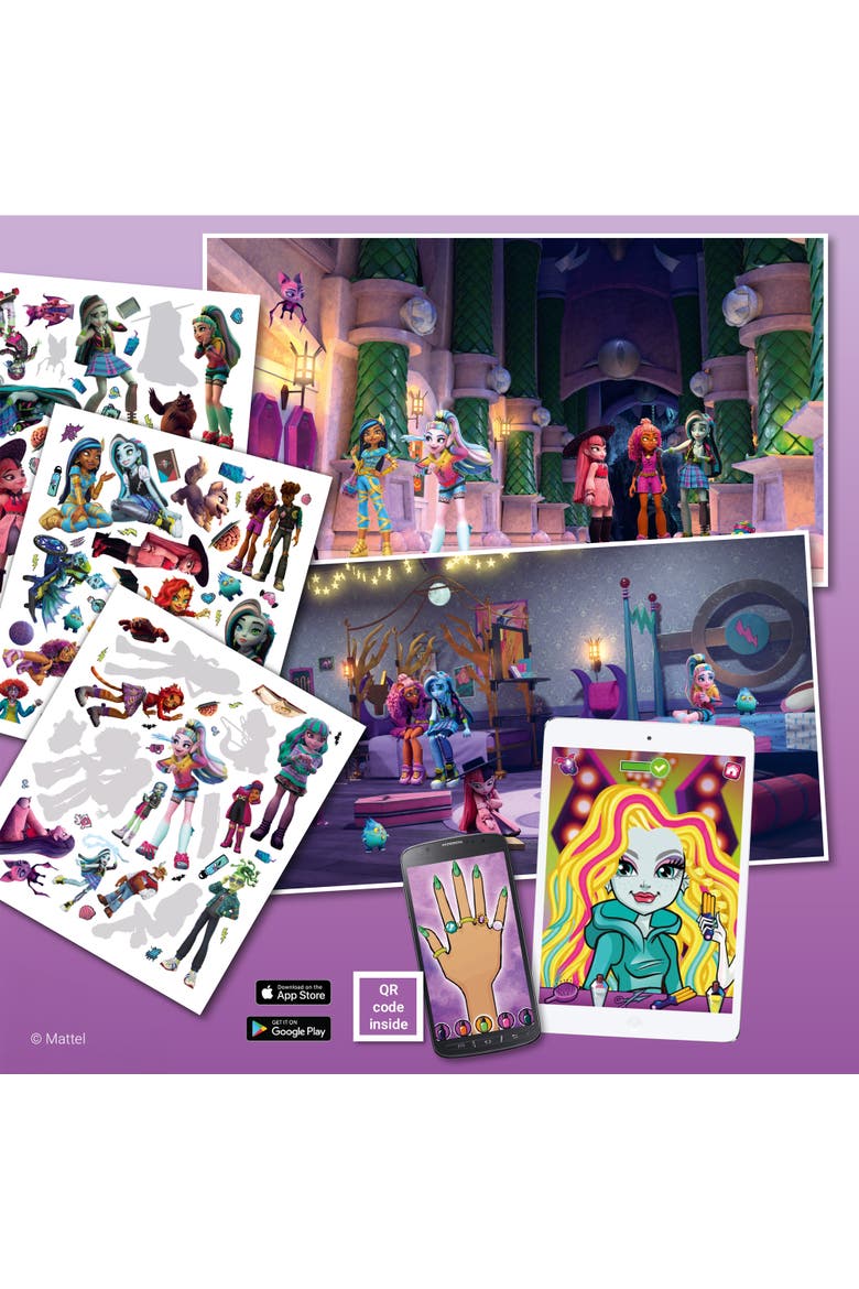 Panorama Sticker Book, Alternate, color, Multicolored