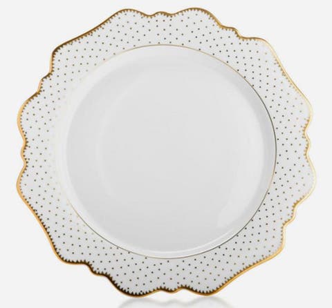 Simply Anna Antique Polka Dinner Plate