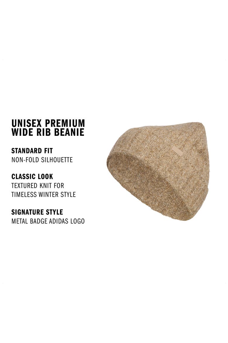 Gender Inclusive Ribbed Beanie, Alternate, color, KHAKI/ KHAKI