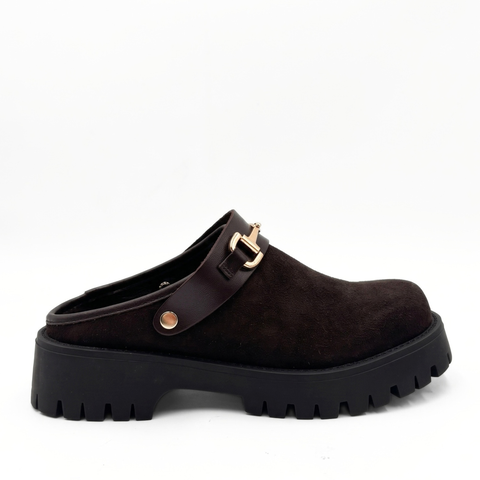 Davos Horsebit Platform Clogs