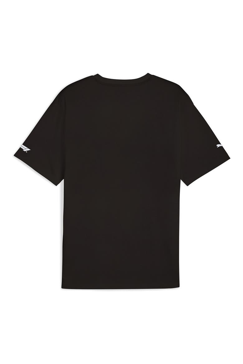 F1 Essentials Cotton Graphic T-Shirt, Alternate, color, PUMA BLACK
