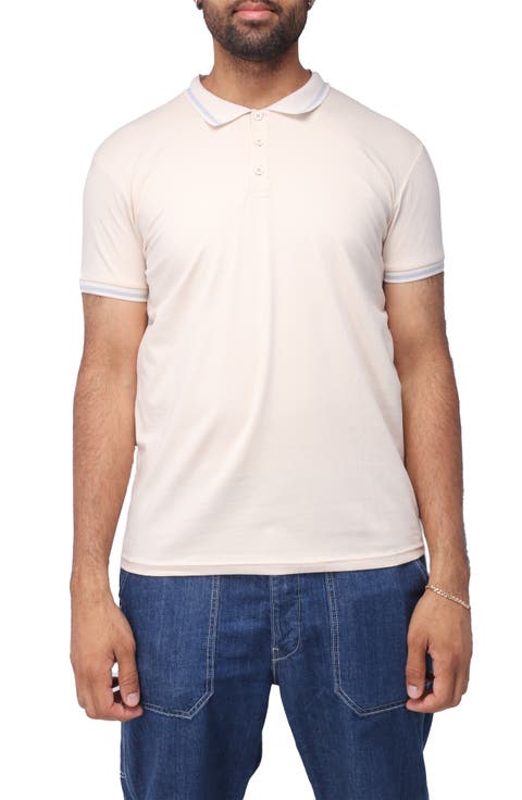 Pipe Trim Knit Polo