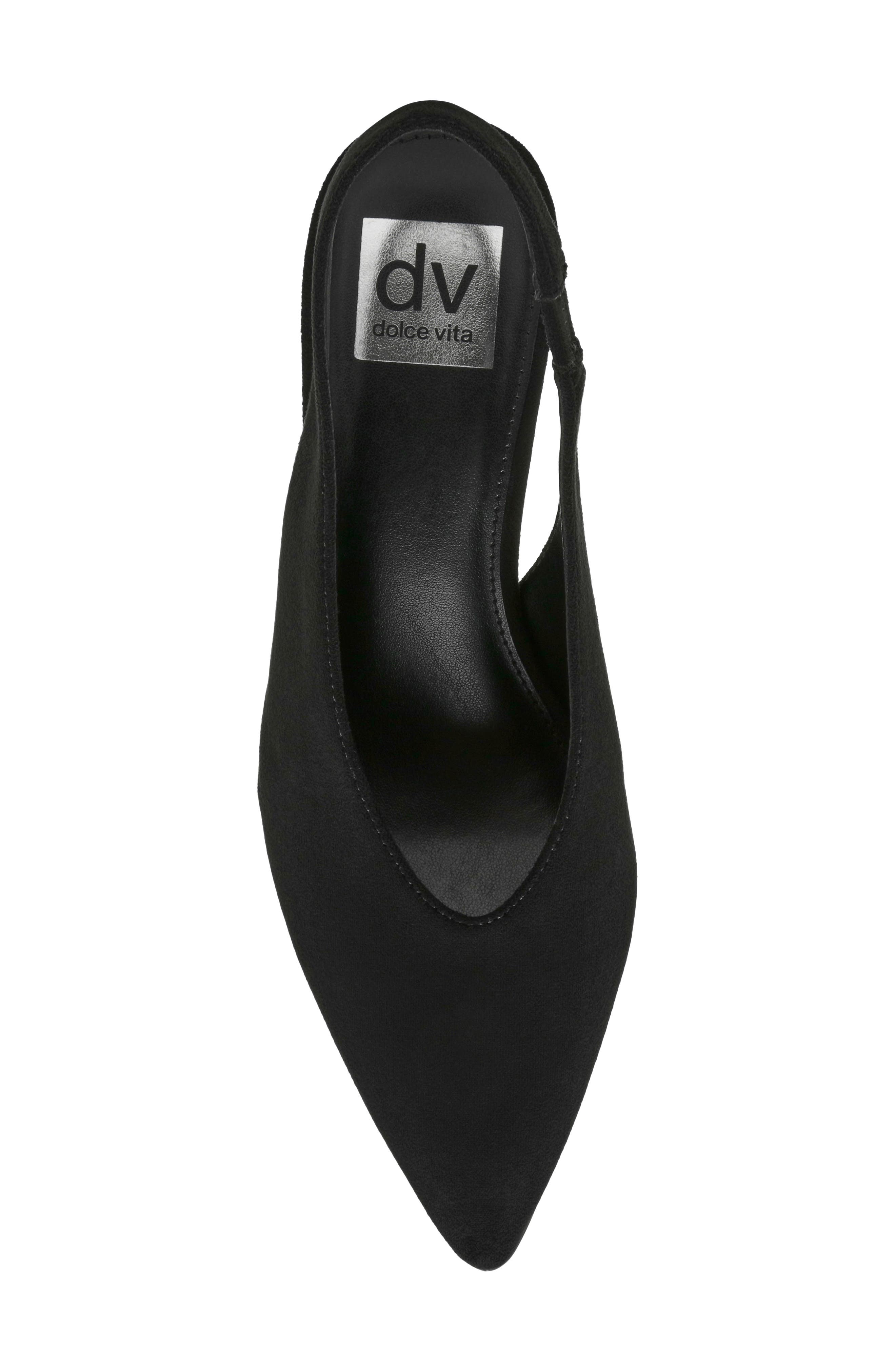 Klara Slingback Pump, Alternate, color, BLACK