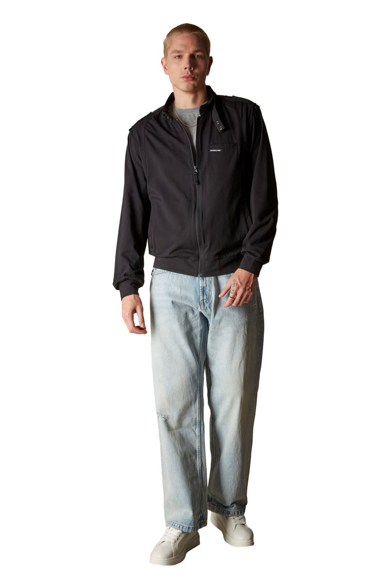 Members Only Men's Athletic Club Jacket, Alternate, color, Black