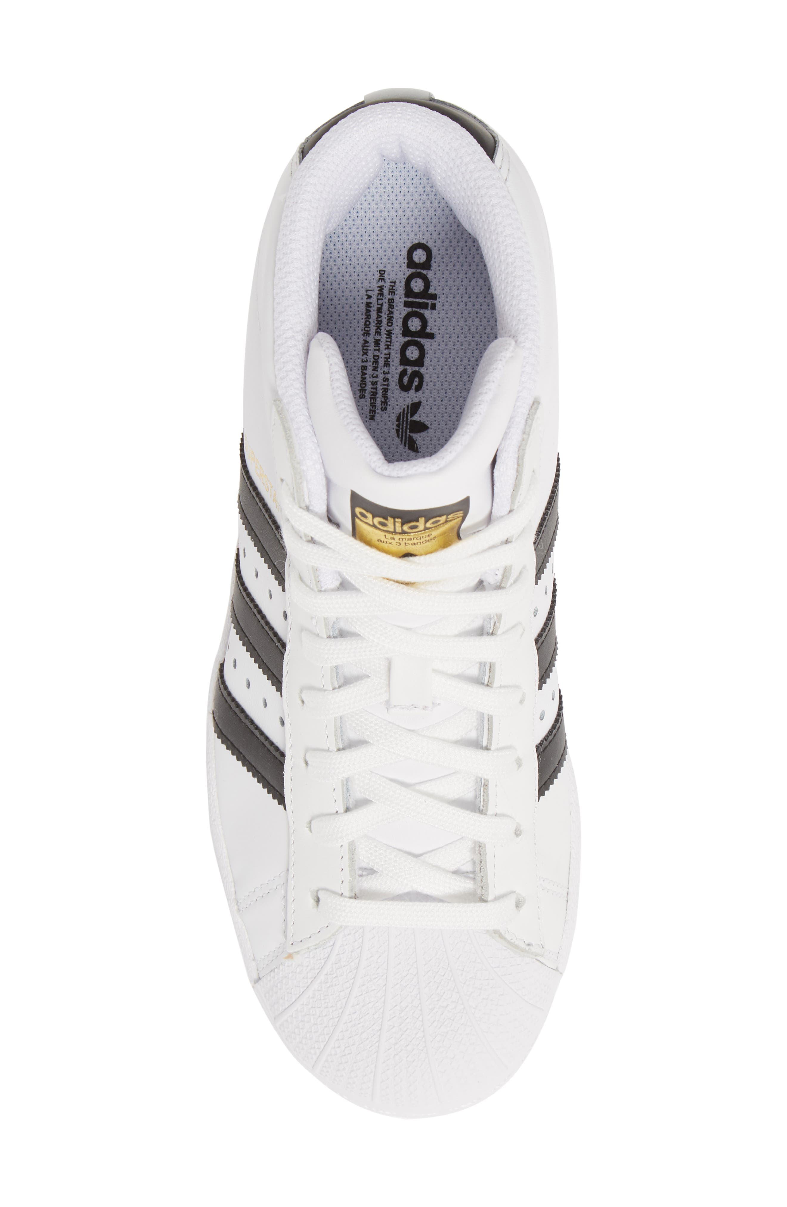 adidas Superstar Up Hidden Wedge Sneaker, Alternate, color, 