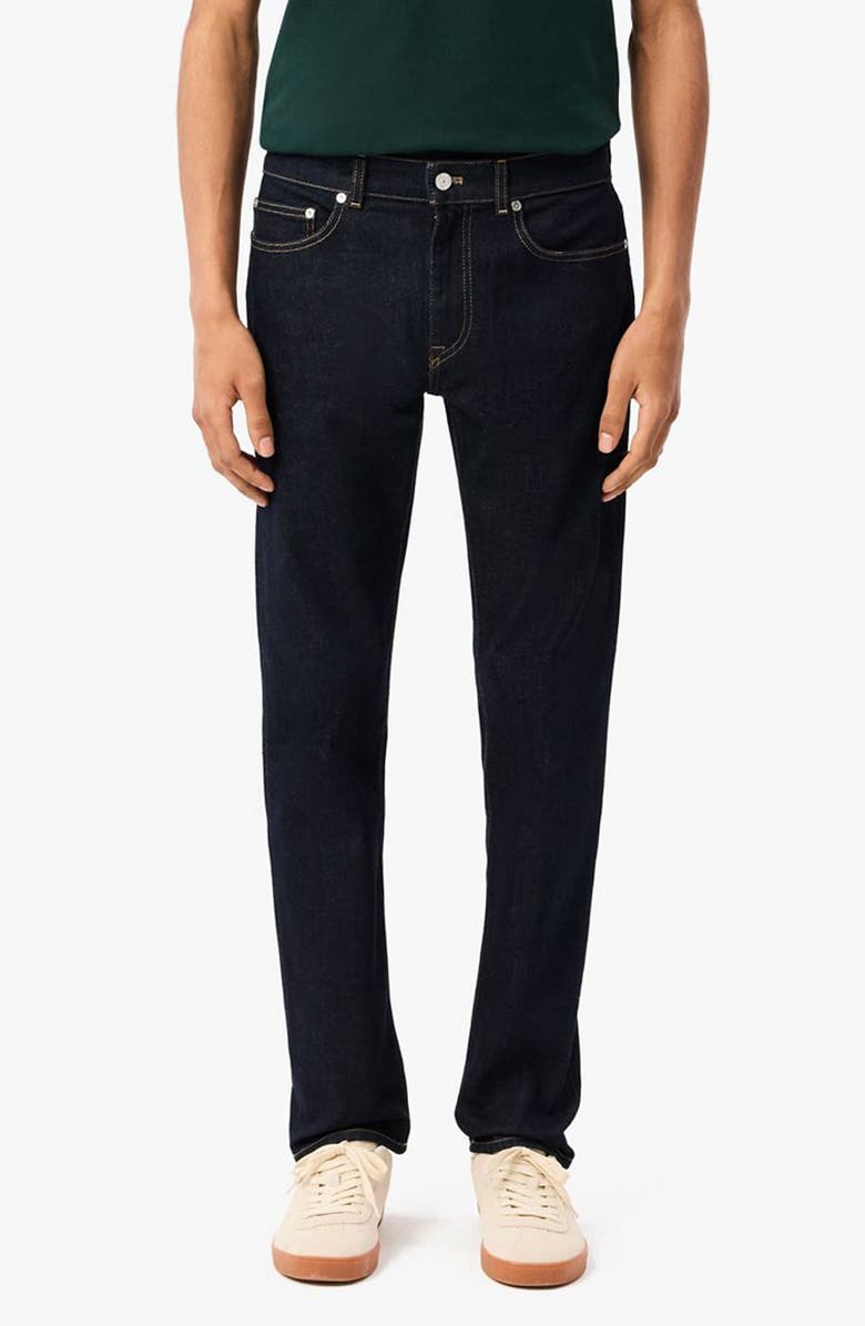 Lacoste Slim Fit Jeans, Main, color, 
