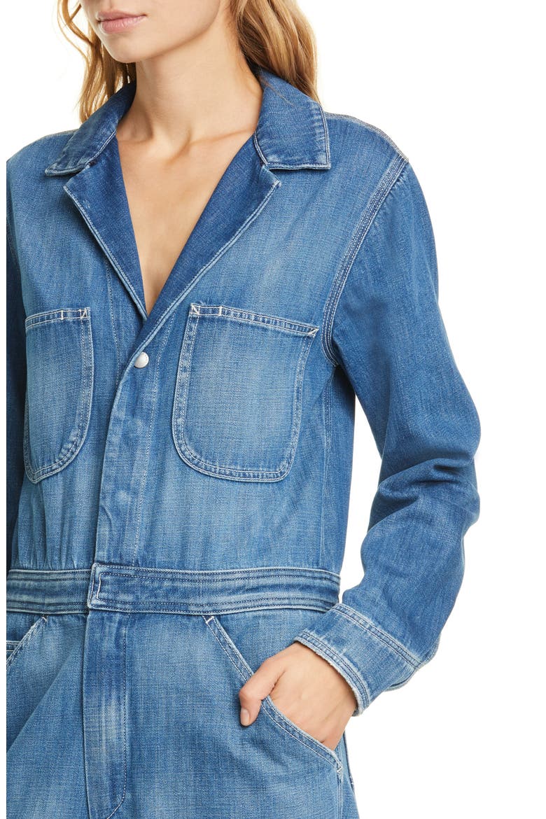 Denim Boilersuit, Alternate, color, LILY