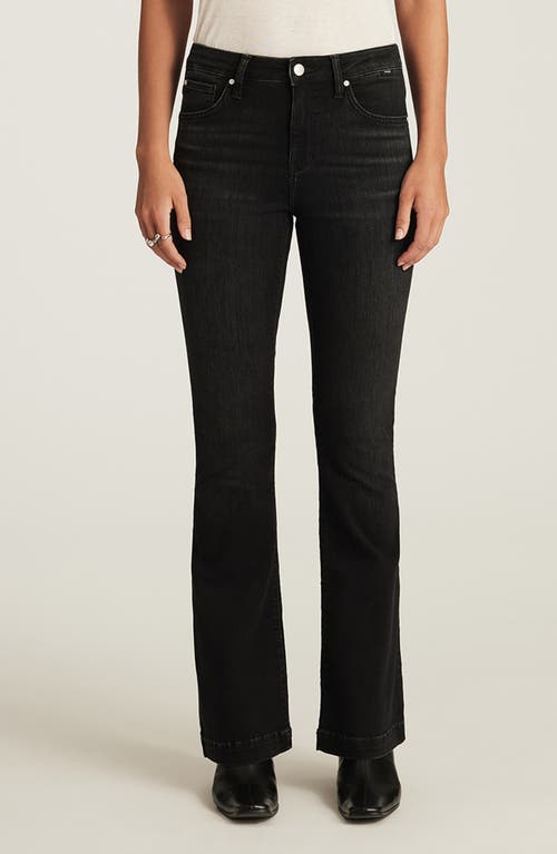 Mavi Jeans Sydney Mid Rise Flare Jeans In Black
