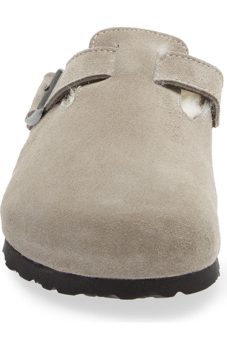 Birkenstock Boston Genuine Shearling Lined Clog, Alternate, color,