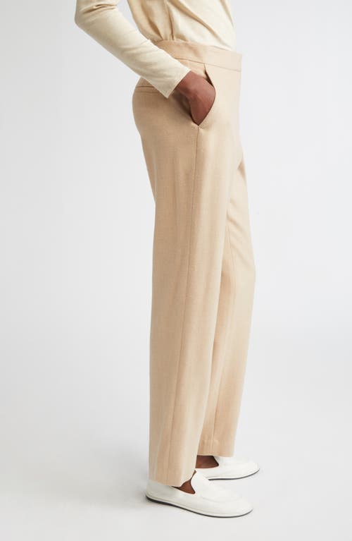 Lafayette 148 New York Clinton Camel Hair Ankle Pants In Neutral
