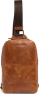 Johnston & Murphy Hunter Glazed Sling Bag