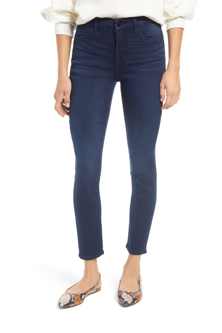 Ankle Skinny Jeans, Main, color, CLASSIC MIDNIGHT