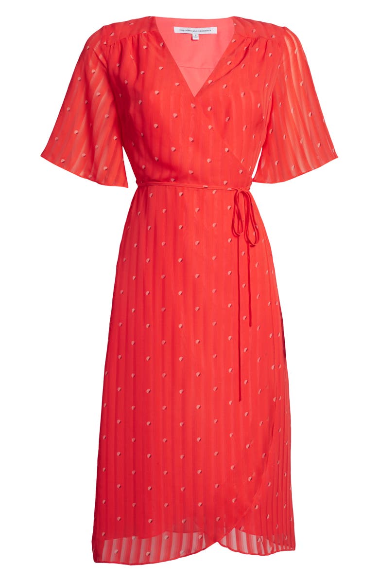 cupcakes and cashmere Muholland Wrap Dress, Alternate, color,