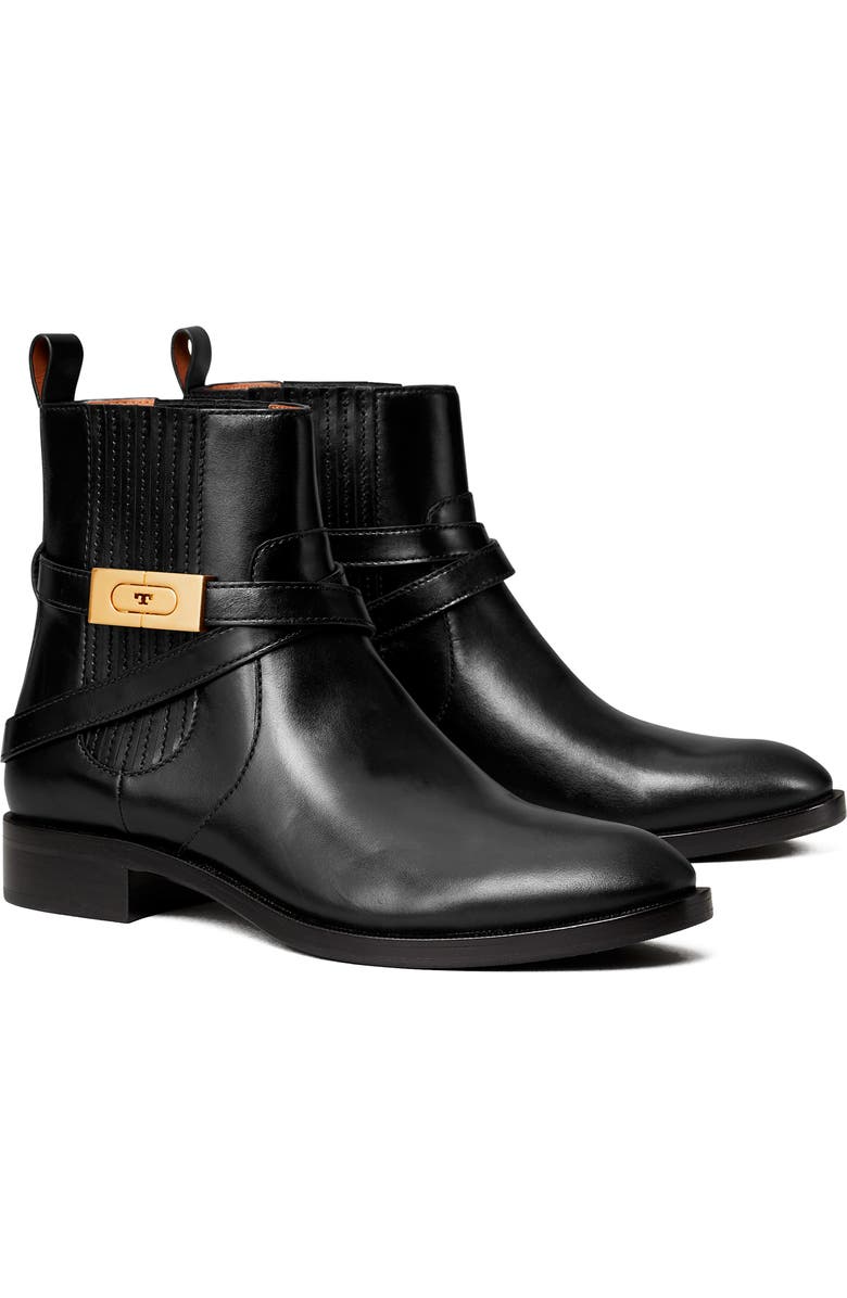 Tory Burch T Hardware Chelsea Boot, Main, color,