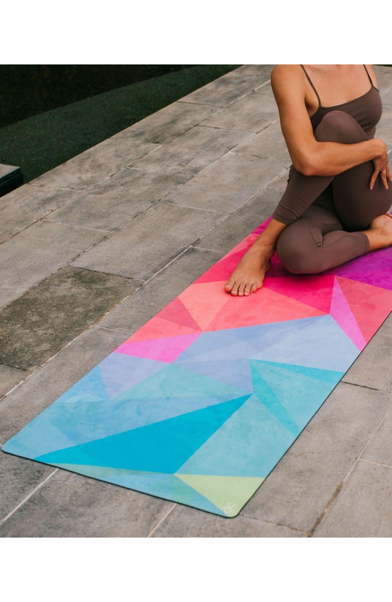 Yoga Design Lab Combo Travel Yoga Mat - 2-in-1, Alternate, color, Geo