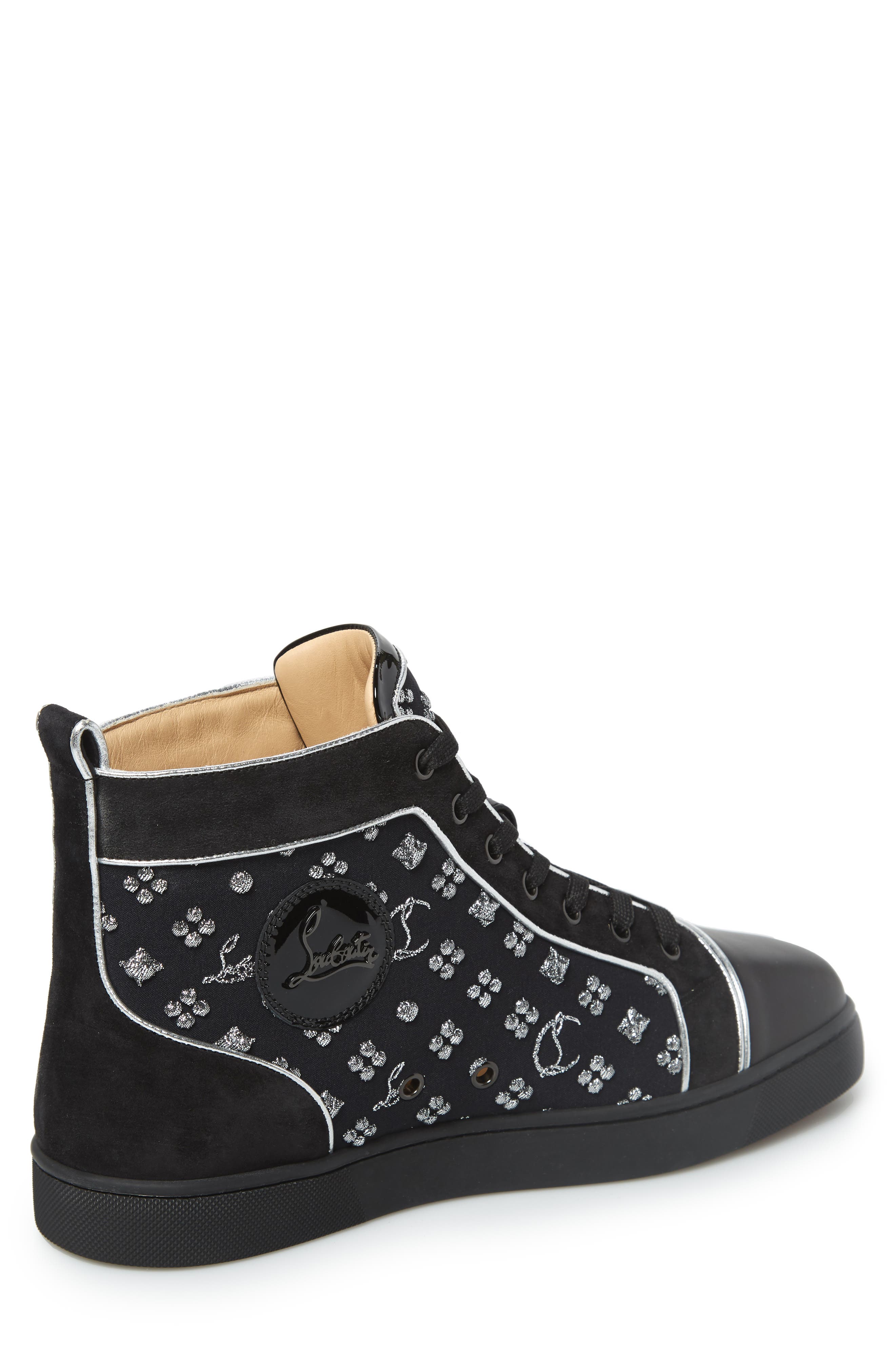 Christian Louboutin Louis Orlato High Top Sneaker, Alternate, color, 