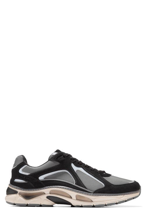 Cole Haan Grandpro Millenia Sneaker In Black/lava Smoke/ivory