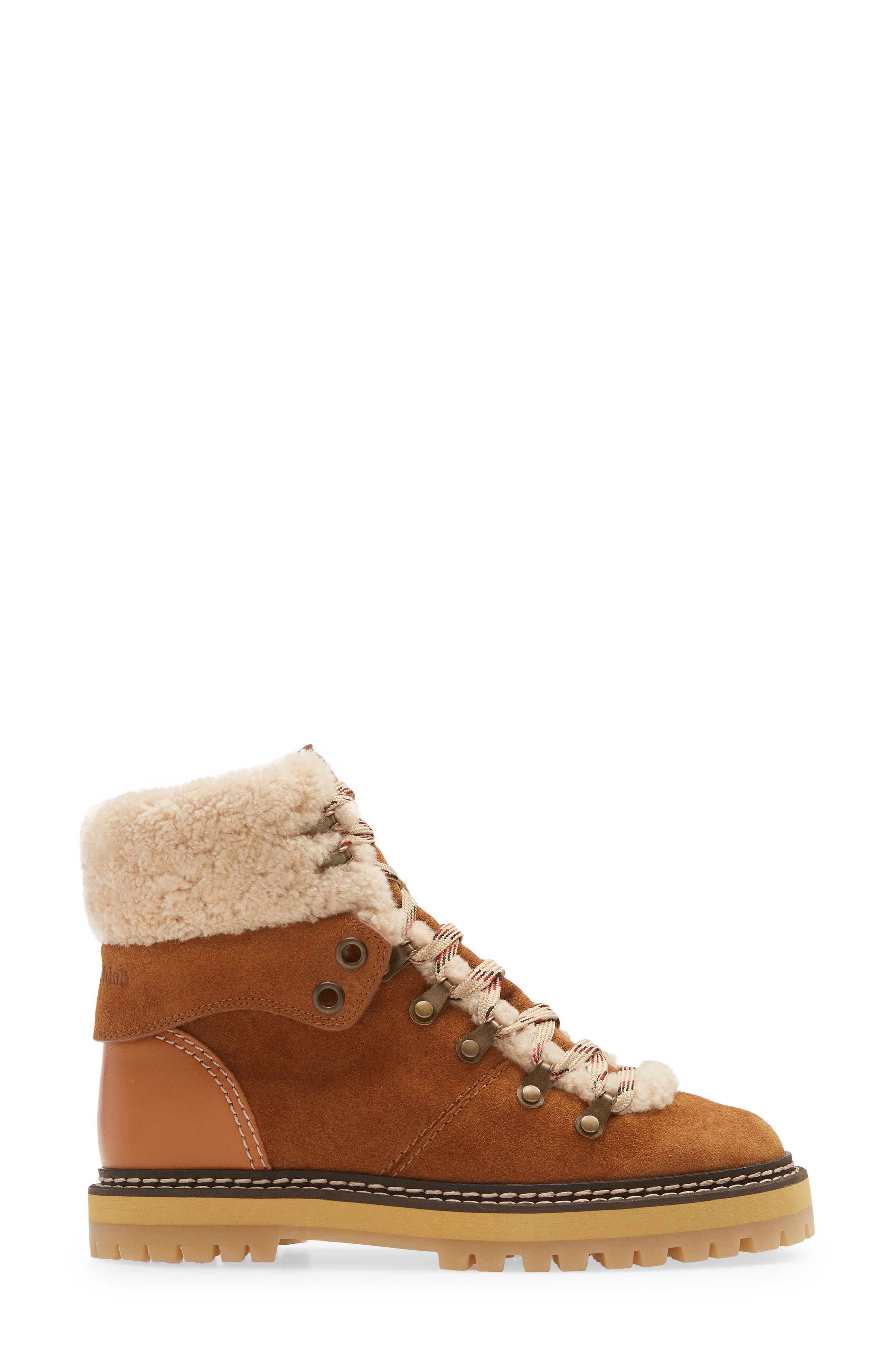 Eileen Genuine Shearling Winter Boot, Alternate, color, TAN