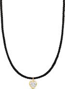 SHYMI Cubic Zirconia Heart Pendant Necklace