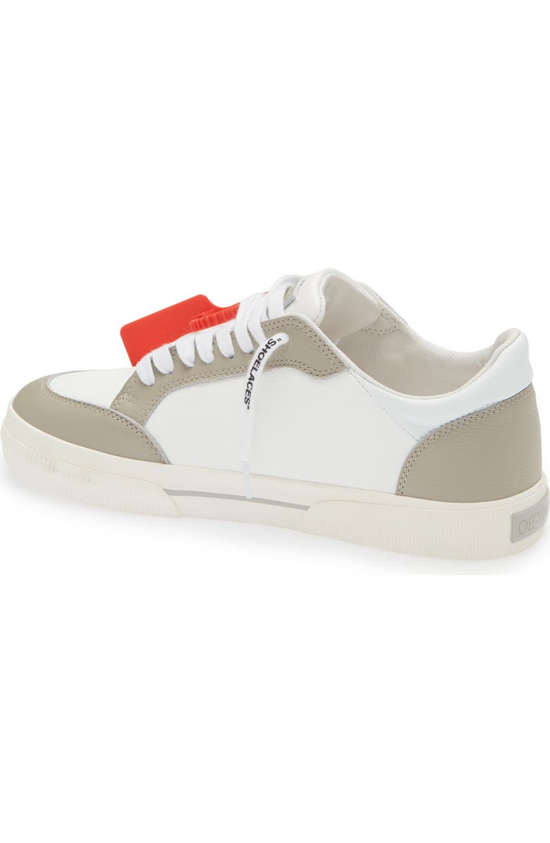 Off-White Low Vulcanized Sneaker, Alternate, color, White - Sage