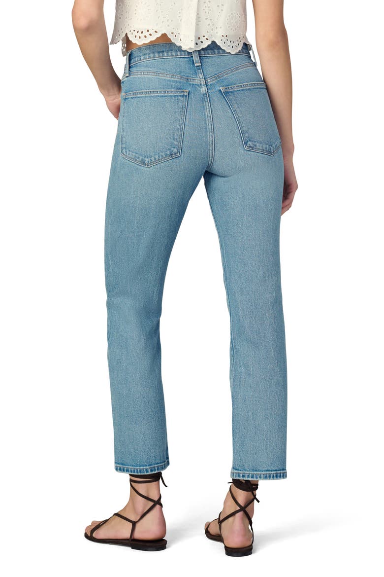 The Margot High Waist Ankle Slim Straight Leg Jeans, Alternate, color, PROMISING