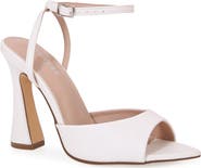BERNESS Huburta Ankle Strap Sculpted Stiletto Sandal