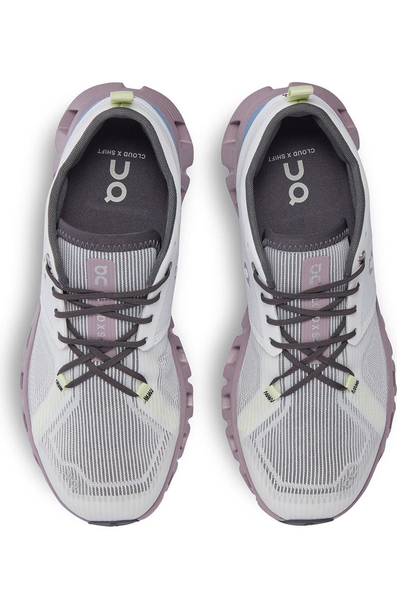 On Cloud X 3 Shift Cross Training Shoe, Alternate, color, White/Heron