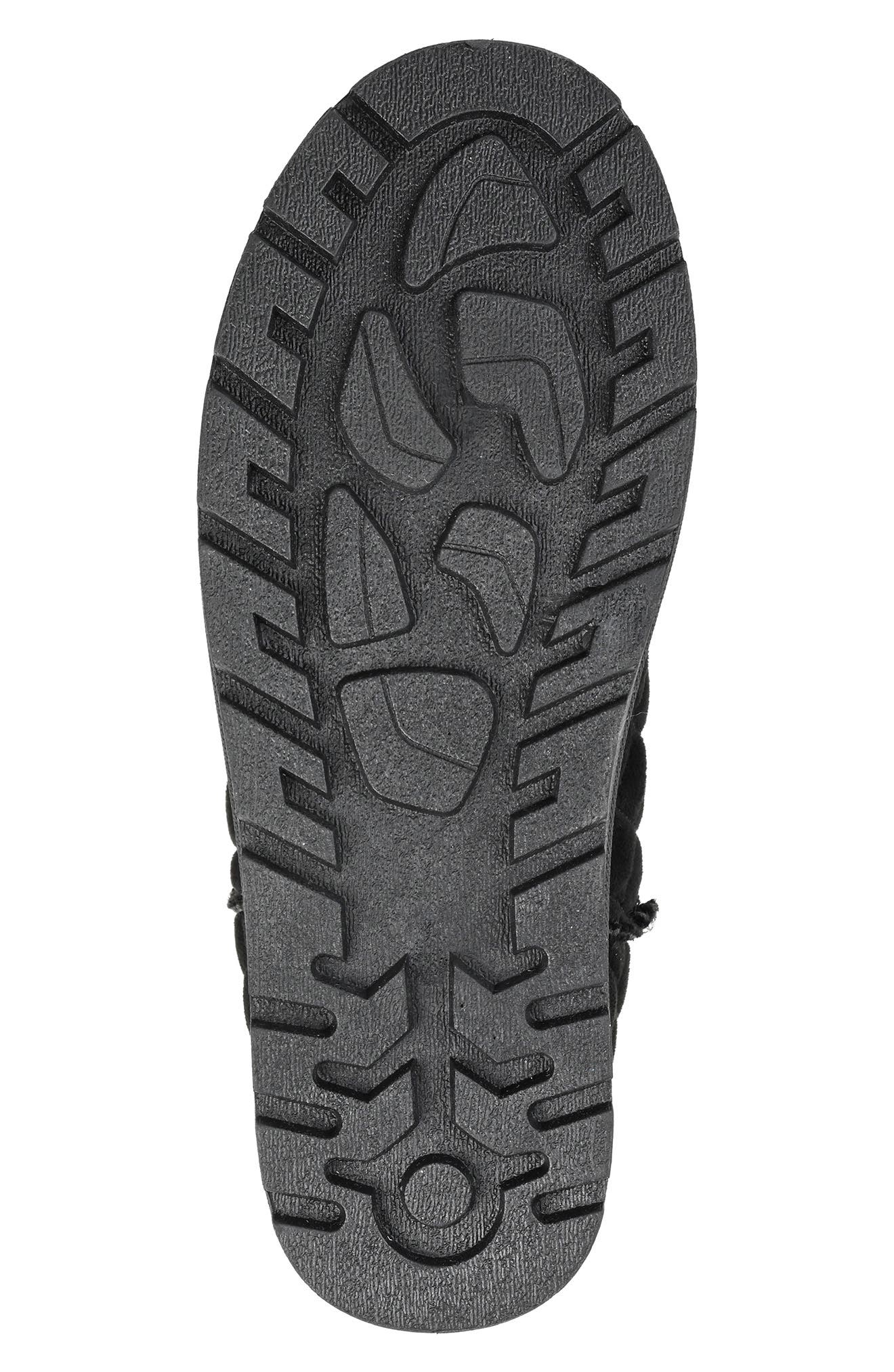 Journee Collection Tazara Quilted Faux Shearling Lined Slipper Boot, Alternate, color, 