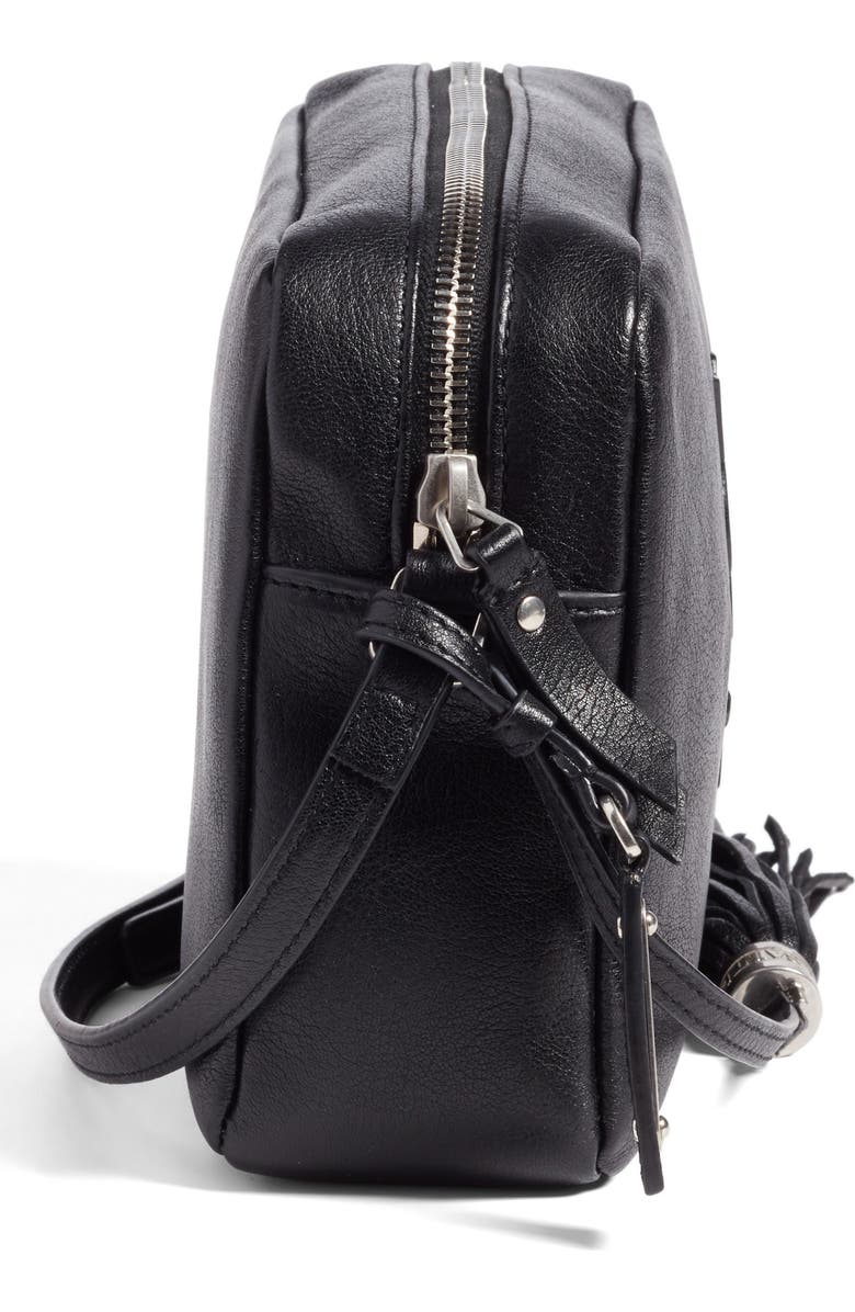Saint Laurent Small Mono Leather Camera Bag, Alternate, color,