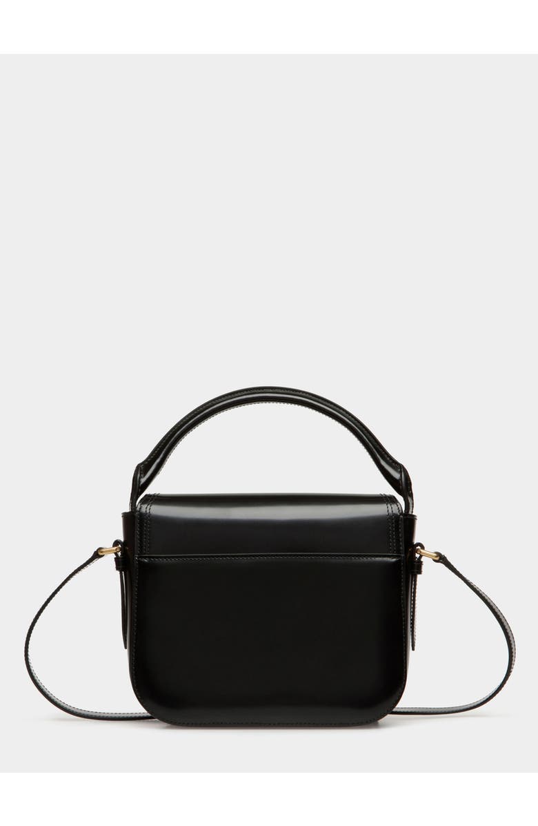 Bally Beckett Minibag In Brushed Leather, Alternate, color, Black