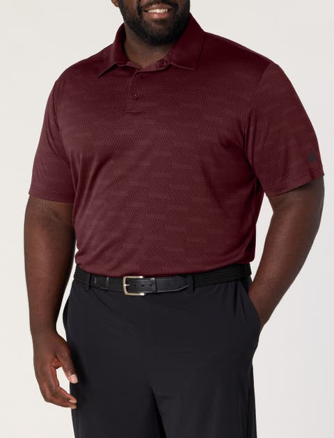 Big & Tall Ultimate 365 Jacquard Polo Shirt