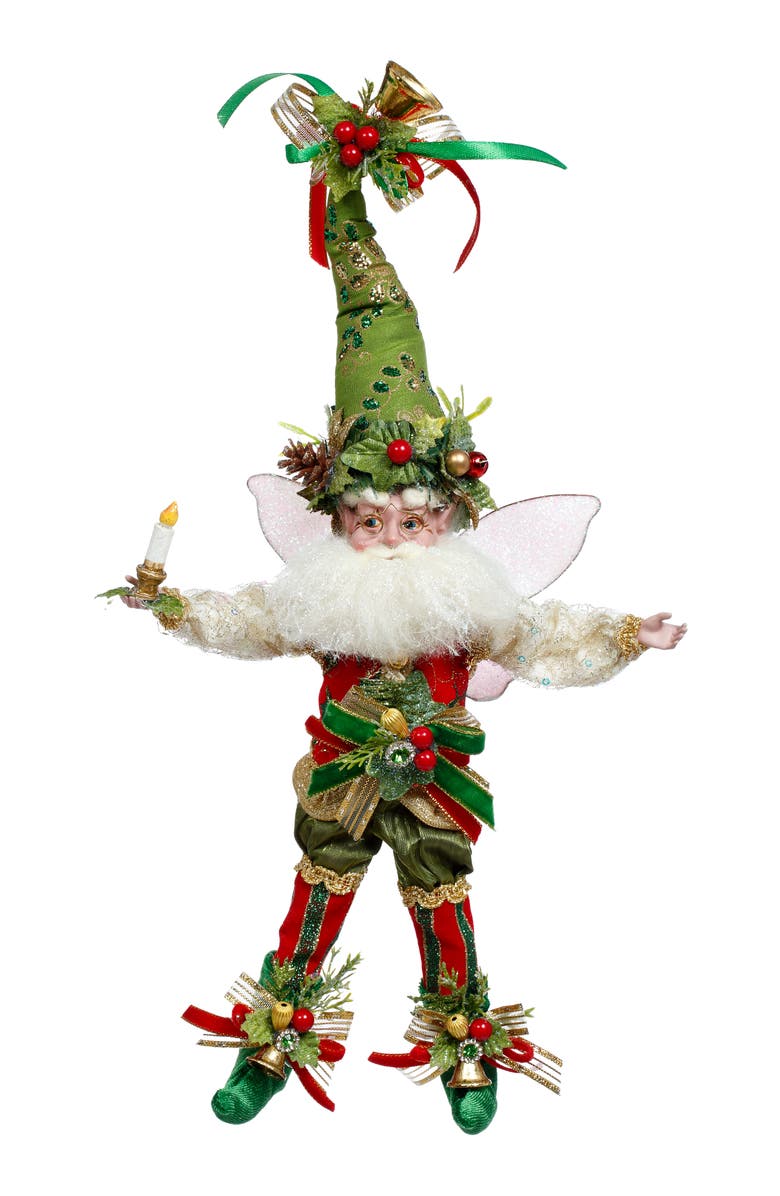 Mark Roberts Holly and Ivy Fairy, Small, Main, color, Green
