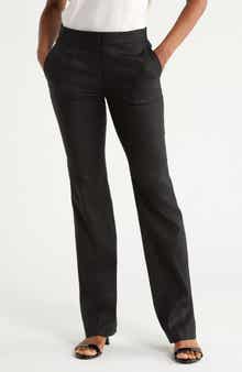 Calliope Stretch Cotton Straight Leg Pants