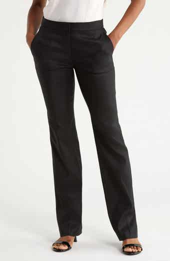 Calliope Stretch Cotton Straight Leg Pants