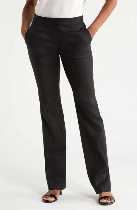 Calliope Stretch Cotton Straight Leg Pants