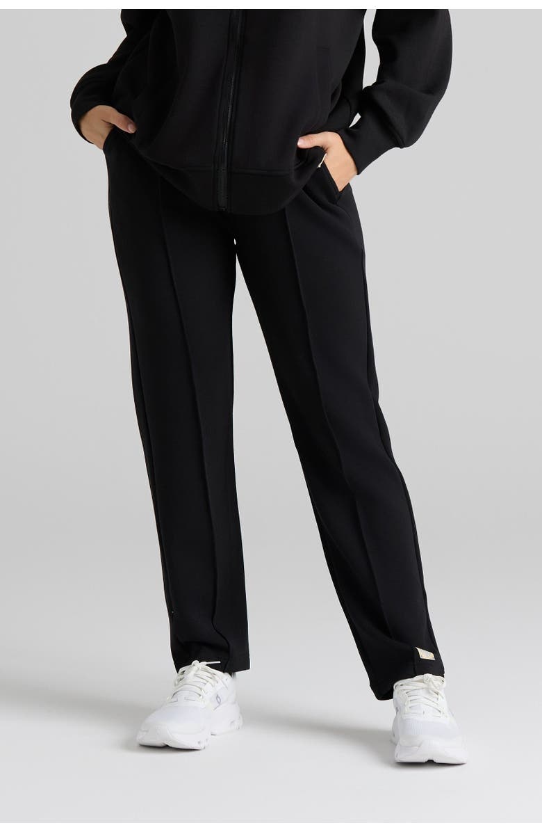 Le Fafo Raven Pintuck Pants, Main, color, Black