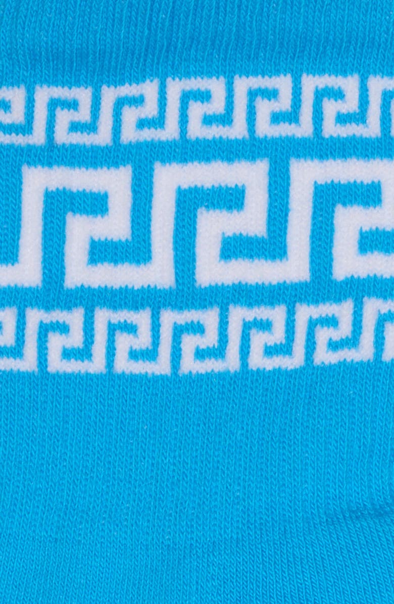 Versace Greca Logo Socks, Alternate, color,