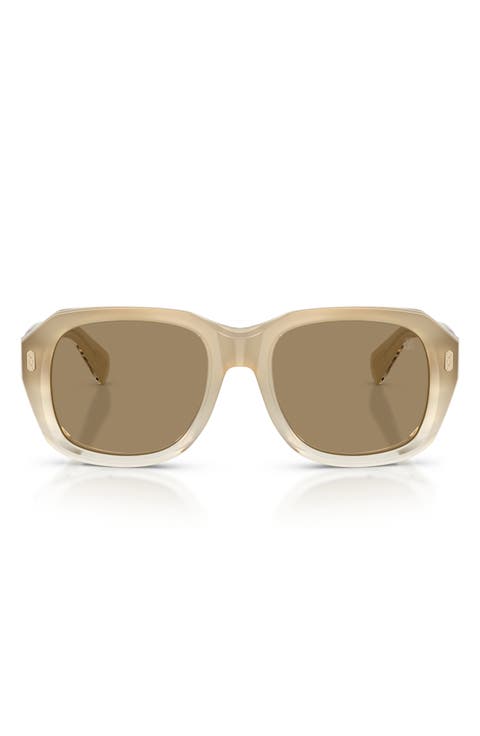 Demetra 53mm Square Sunglasses