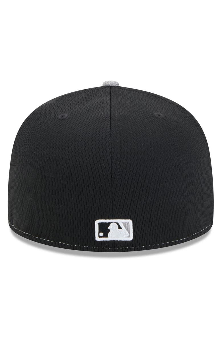 New Era Men's New Era Black/Gray Chicago White Sox 2025 MLB Clubhouse 59FIFTY Fitted Hat, Alternate, color, Black