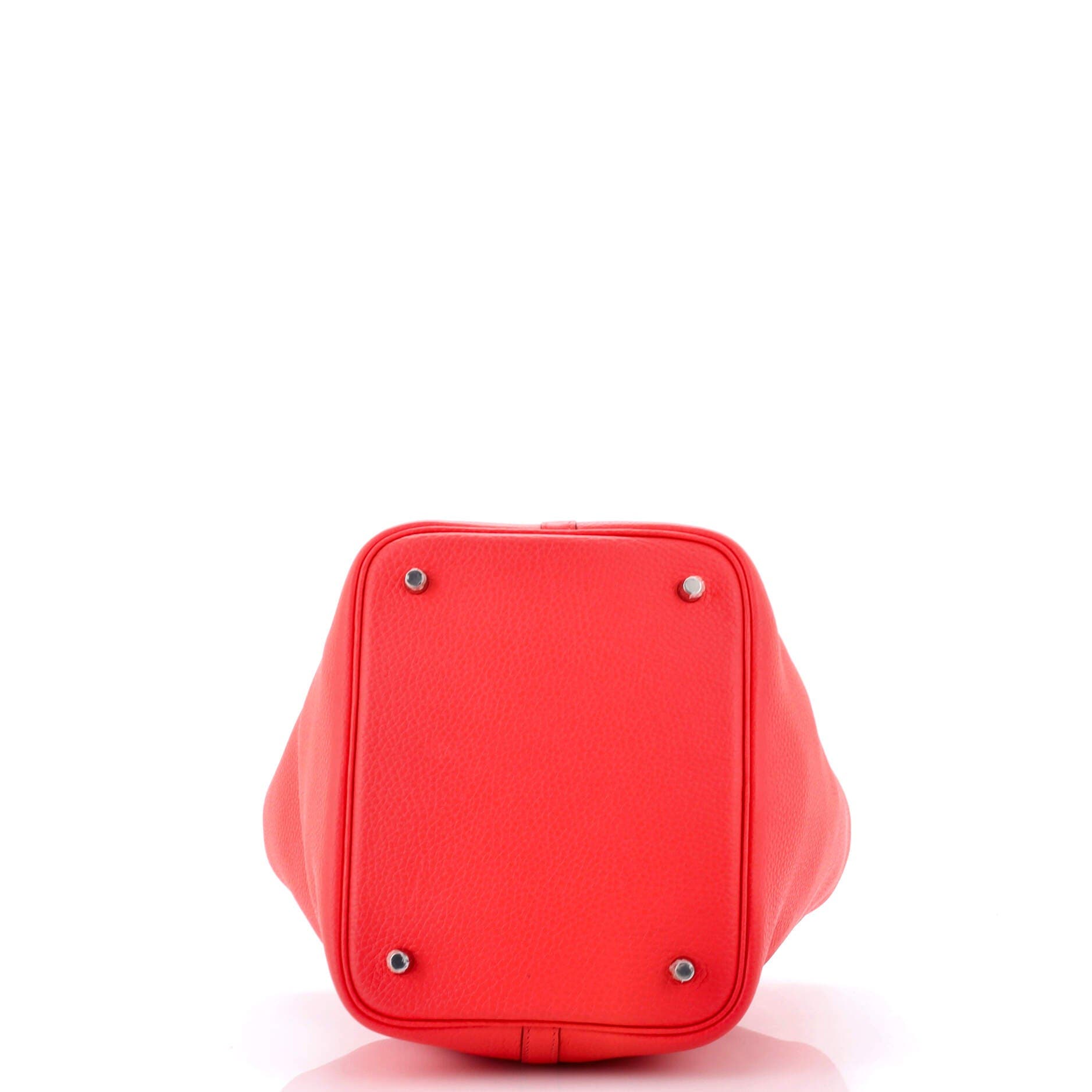 Pre-Owned Hermes Picotin Lock Bag Clemence MM, Alternate, color, Rose Texas