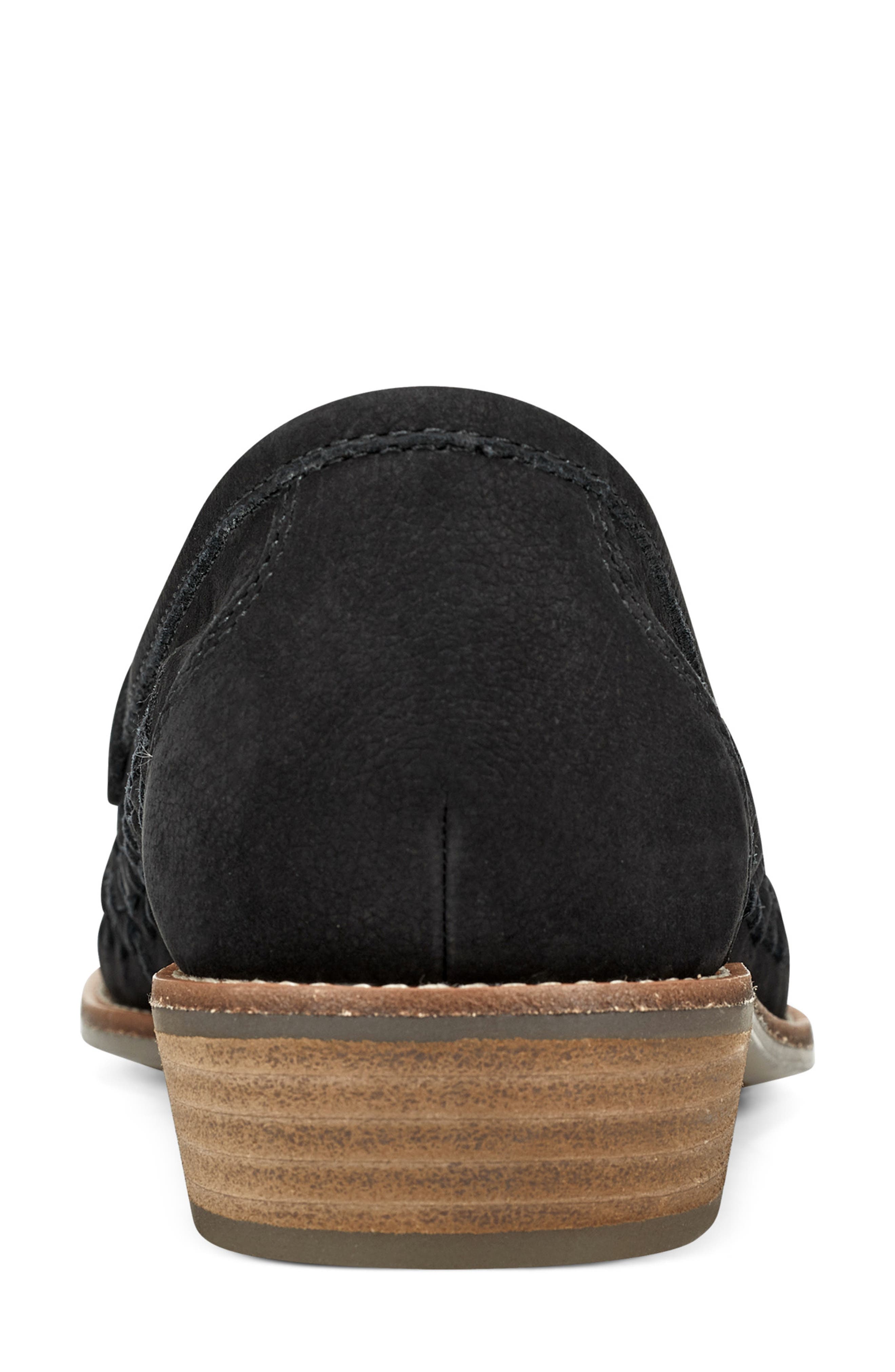 Earth<sup>®</sup> Ela Woven Penny Loafer, Alternate, color, Black